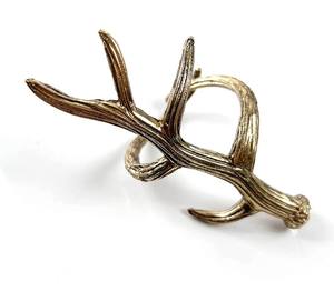 Brass Design Napkin Rings <b>Set</b> <b>Rustic</b> Napkin Holders Durable Eco-Friendly Decorative <b>Dining</b> <b>Table</b> Accessories - Product Image 1