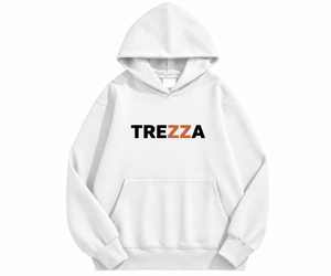 Sudadera con Capucha Negra para Hombre Trezza, Corte Regular, Felpa de Algodón, Informal, con Logotipo Estampado en la Parte Delantera, Estilo Otoñal - Product Image 2