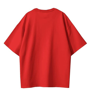 T-shirt noir surdimensionné à manches longues et col rond pour homme, avec empiècements tricotés sur le devant, style streetwear, en coton respirant uni - Product Image 4