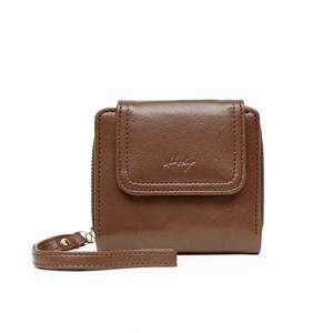 Portefeuille Hody LAYNA en microfibre et cuir synthétique, élégant et durable, avec fermeture éclair pour pièces de monnaie, porte-cartes et porte-clés pour femme - Product Image 1