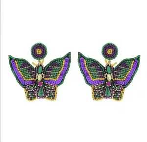 Colorful Beaded <b>Rainbow</b> Heart Drop Earrings Gold Plated Bohemia Style Women's Party Jewelry - Product Image 2