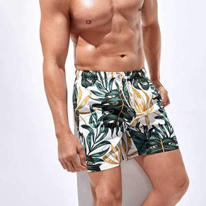 <b>Men's</b> Tropical Print Swim Shorts Quick Dry Beach Board Shorts Summer Swim <b>Trunks</b> fancy <b>Men</b> gym short printed 2026 - Product Image 2