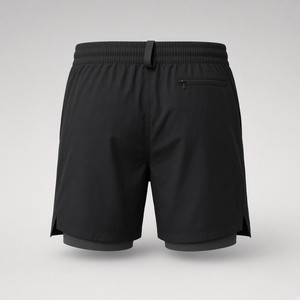 Custom Gym <b>Shorts</b> 2 in 1 <b>with</b> Compression Liner and <b>Phone</b> <b>Pocket</b>, Quick Dry Men's Training <b>Shorts</b> 5 or 7 Inch, Women's Option - Product Image 1