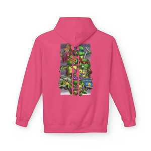 Sudadera con Capucha de Felpa Estilo Retro de las Tortugas Ninja, Unisex, Gruesa, de Algodón Suave, para Invierno - Product Image 2