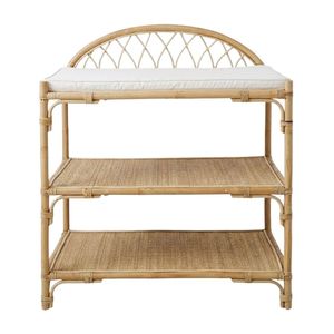 Cheap Price Rattan Baby <b>Change</b> Table Children Furniture Nursery Room Functional Woven Stand Factory Price High Quality Hot Sale - Product Image 1