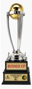 Golden Cricket <b>Trophy</b> <b>Cup</b> Winner Runner Up Metal Award For Sports Achievement Display - Product Image 2