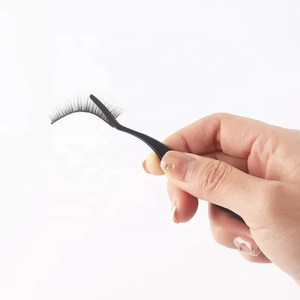 Pince à cils en acier inoxydable antistatique de haute précision, durable, pour pose de faux cils, outil professionnel pour débutants - Product Image 4
