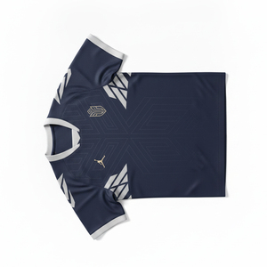 Uniforme de Fútbol Personalizado con Impresión por Transferencia de Calor, Fabricante de Camisetas de Fútbol al por Mayor, OEM, Transpirable, de Secado Rápido, UPF 50+ - Product Image 3