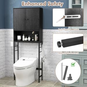 Ripiano regolabile per il bagno domestico soluzione per organizzare il tuo spazio - Product Image 5