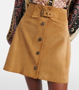 Jupe en cuir véritable de luxe pour femme, taille haute, élégante, coupe ajustée, mode, qualité supérieure, service d'échantillons OEM ODM - Product Image 6