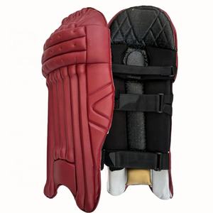 Protection des jambes de cricket en cuir PU personnalisée en gros, haute qualité, durable, légère, équipement de protection pour l'entraînement au cricket - Product Image 3
