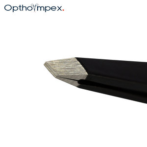 Pince à épiler en acier inoxydable à pointe inclinée, outil de toilettage des sourcils, instrument de précision pour l'épilation, soin de beauté professionnel, durable - Product Image 5