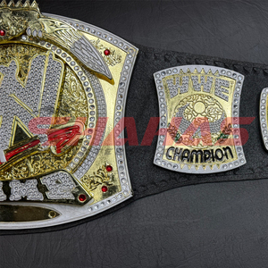 Ceinture de champion personnalisée, design sur mesure, plaquée or CNC, ceinture de champion universelle poids lourd USA, texte personnalisé, meilleure qualité - Product Image 4