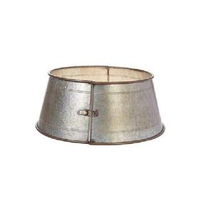 Gold Color Hammered Round Shape Christmas <b>Tree</b> Collar In Metal For Home Livingroom Festival Decorative Use <b>Tree</b> Collar <b>Stand</b> - Product Image 5
