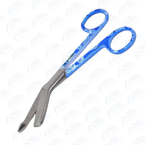 Ciseaux médicaux en acier inoxydable pour la chirurgie, nouvelle arrivée avec impression de logo personnalisable, ciseaux à pansements et traumatismes de 7,5 pouces - Product Image 5