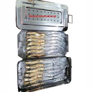 Juego de Instrumentos Quirúrgicos Manuales BISONS para Cirugía Estética y Plástica, Acero Inoxidable, Certificado CE - Product Image 2