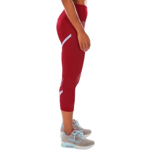 Vente en gros Logo personnalisé Taille haute Scrunch Butt Gym Fitness Pantalon de yoga Taille moyenne Vêtements d'entraînement Leggings à sublimation - Product Image 2
