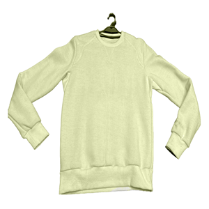 Camiseta de manga larga de algodón grueso para hombre, corte holgado, informal, cómoda para el día a día, camiseta de alta demanda. - Product Image 1