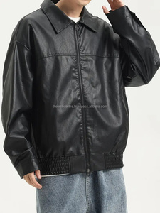 แจ็กเก็ตหนังแฟชั่นสำหรับผู้ชายแจ็กเก็ตหนังแฟชั่นปรับแต่งได้สไตล์ใหม่ - Product Image 2