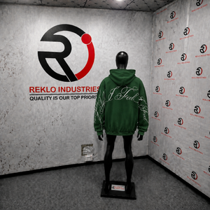 Sudadera con capucha verde con cremallera, color esmeralda, pino, verde olivo, bosque, caza, botella, jade, extragrande, holgada, relajada, para catálogo de comercio electrónico, boutique, venta minorista - Product Image 4