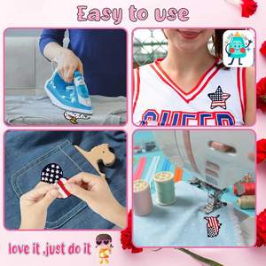 Apliques Bordados de la Bandera Americana, Águila, Estrella y Mapa para Chaquetas, Sombreros y Bolsos - Product Image 3