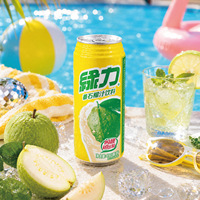 VEDAN Green Power Guava Sapdrank 330ml Met 12% Puur Guavasap, Laag in Suiker, Verfrissende Drank, Oorsprong Taiwan, Sinds 1952