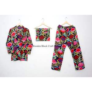 Conjunto de Pijama de Algodón de Última Moda para Mujer, Ropa de Dormir Cómoda, Vestido de Pijama para Damas de Honor, Conjunto de Pijama de Algodón para Adultos - Product Image 6