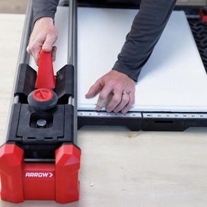 Ceiling Tile Cutting Workstation, Manual Acoustic Tile Cutter for 72 Cut Configurations, Factory-Grade <b>Edge</b> Profiles - Product Image 5