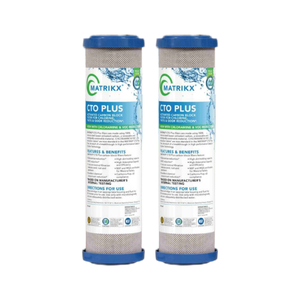 Cartouches de filtres à eau pour machines à glaçons de services alimentaires commerciaux – Cartouche de charbon à insérer durable et étanche - Product Image 1