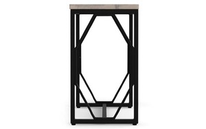 Modern Retreat Made For Living Modern Industrial Coffee <b>Table</b> With Marble Top And Metal Frame Living Room Furniture - Product Image 3