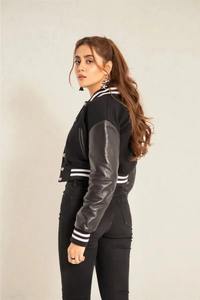 Veste de baseball personnalisée pour femmes de haute qualité, respirante, en nylon uni, design varsity, pour l'hiver, logo personnalisé - Product Image 2
