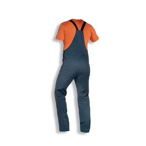 Overol de Mezclilla Azul para Hombre, Color Sólido, Algodón de Peso Medio, Estilo Casual para Trabajo, Corte Regular de Primavera - Product Image 2