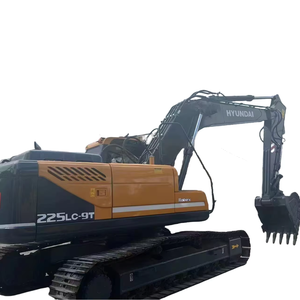 Excavatrice sur chenilles Hyundai 225LC-9 d'occasion, d'origine coréenne. - Product Image 1