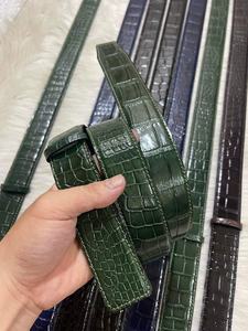 Cinturones de Cuero Genuino para Hombre, Venta Caliente, MOQ Bajo, Compraventa Directa de Fábrica, OEM ODM, Cinturón de Cuero Personalizado con Logotipo - Product Image 5