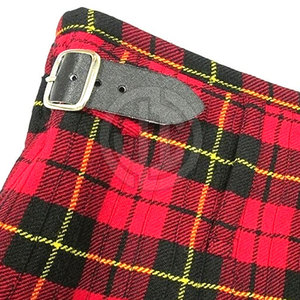 Jupes kilt classiques pour femmes, respirantes, décontractées, durables, de qualité supérieure, en tartan, longueur genou, en polyester/coton - Product Image 3