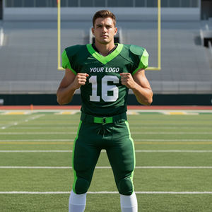 ชุดอเมริกันฟุตบอลดีไซน์ใหม่ ปรับแต่งโลโก้ได้ ระบายอากาศได้ดี ทรงเข้ารูป - Product Image 4