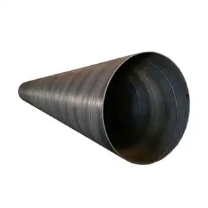 Astm A252 Spiral Erw Welded Carbon Steel Piles Welded Round Pipe
