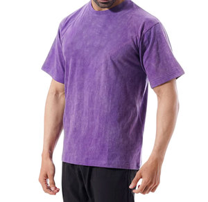 เสื้อยืดผู้ชายสไตล์วินเทจ ผ้าฝ้าย 100% หนานุ่ม ทรงโอเวอร์ไซส์ ล้างสีแบบแอซิด พิมพ์ลายกราฟิกเรโทร พร้อมเทคนิคการพิมพ์แบบ DTG DTF - Product Image 5