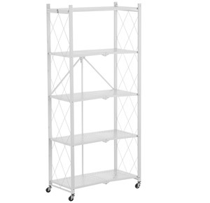 Étagère de rangement pliable en métal OEM/ODM Vietnam – Organisateur multifonctionnel pour cuisine et salle de bain - Product Image 4