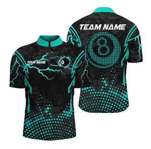 Jersey Personalizado OEM con Cierre de Cremallera de 1/4, con Nombre, Número y Logotipo - Product Image 5