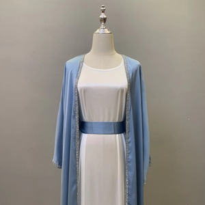 Venta al por mayor 2026 Última Colección: Sudadera con Capucha Eid para Mujer Musulmana, Vestido Hijab, Prenda de Oración, Jilbab, Abaya Larga de Cobertura Completa, Abaya de Oración para Ramadán - Product Image 1