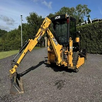 Chargeuse-pelleteuse sur chenilles diesel JCB 1CXT économique, moteur, boîte de vitesses, pompe à engrenages, haute efficacité, équipement robuste, prêt à l'emploi