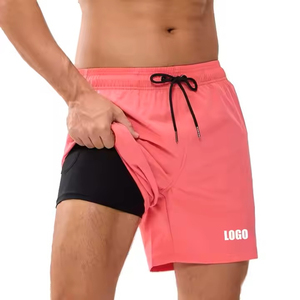 Wholesale <b>Compression</b> <b>Shorts</b> Elastic Stretch Gym <b>Shorts</b> for Running Training Fitness Apparel Supplier - Product Image 6