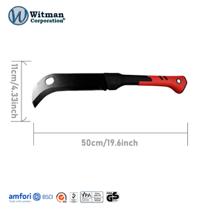 Agriculture Tool Bush Sickle Billhook <b>Brush</b> Hook SK5 blade Sharpened Edge Nylon Fiberglass and TPR Handle Mobility in Outdoor - Product Image 2