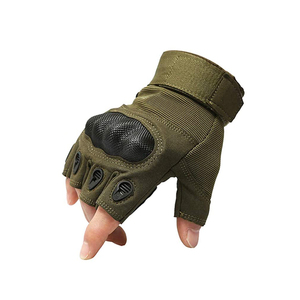 Guantes Tácticos de Cuero con Pantalla Táctil, Resistentes a Cortes, Resistentes a Pinchazos, para Entrenamiento, Patrulla y Búsqueda - Product Image 4