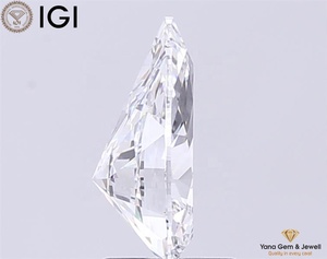 Diamant de laboratoire CVD, clarté VVS1, couleur E, taille poire, avec certificat IGI, 2,00 carats, pour bague de fiançailles moderne - Product Image 6