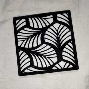 ที่รองแก้วไม้เรซินทำด้วยมือมาพร้อมคุณภาพสูงถาดรองแก้วเครื่องดื่มทนทานทันสมัยสำหรับตกแต่งโต๊ะในบ้าน - Product Image 3