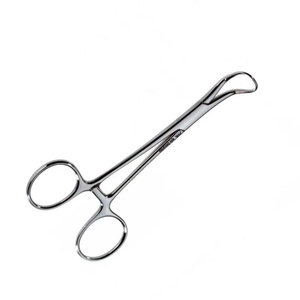 Pince à serviettes Backhaus en acier inoxydable de haute qualité, forceps chirurgical manuel avec conception droite et incurvée - Product Image 4