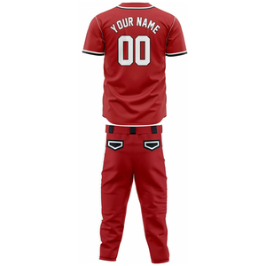 Uniforme de Béisbol Profesional Personalizado 100% Poliéster, Opción de Talla Grande, Impresión Digital por Sublimación, Unisex para Adultos - Product Image 2