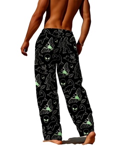 Comfortable Everyday Fleece <b>Trousers</b> for Men Warm Soft Bottom Wear for Casual Lifestyle - Product Image 2